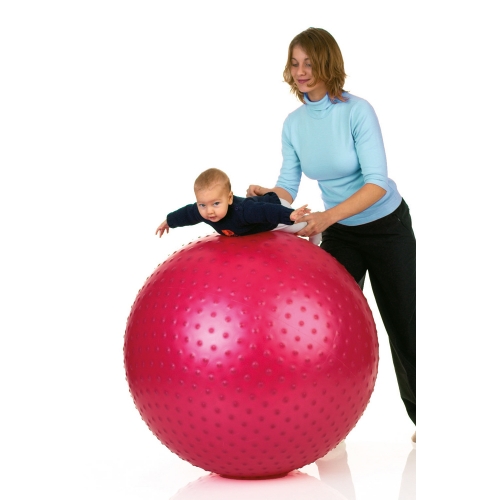Duża piłka sensoryczna ABS TOGU® (100 cm) - kolor rubinowy